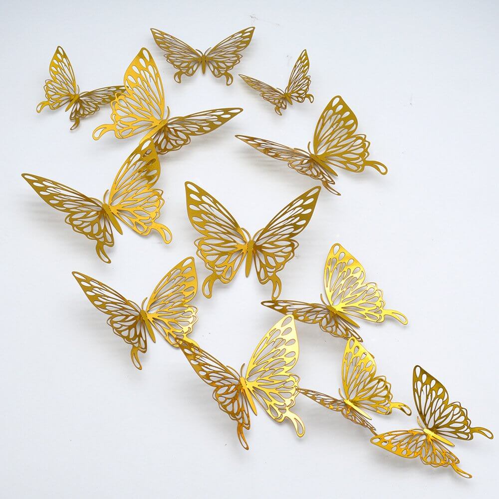 3D Butterfly Stickers