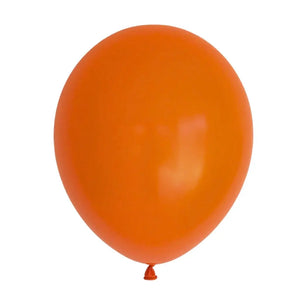 10-inch coral orange Colour orange Latex Balloons 10pk