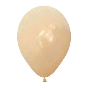 10-inch Standard Solid Colour skin nude cream flesh blush Latex Balloons 10pk