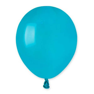 10-inch Standard Solid Colour baby blue Latex Balloons 10pk TURQUOISE BLUE