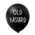 "Old Bastard" Funny Black Latex Balloons 10pk