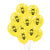 yellow bumble bee latex balloons 10pk