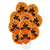 12-inch Angry Pumpkin Halloween Orange Latex Balloons 10pk