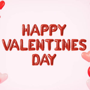 16-inch Red HAPPY VALENTINES DAY Foil Balloon Banner