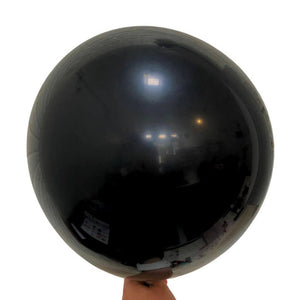 18-inch Black Latex Balloon