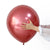 18-inch Metallic Chrome Red Latex Balloon