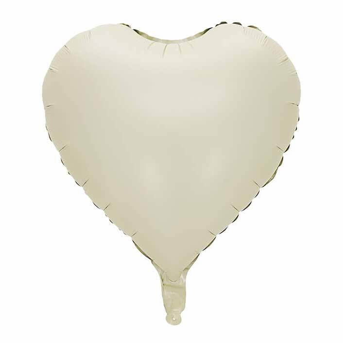 Matte Retro Heart Foil Balloon Bouquet 26 Pack