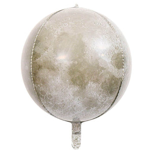 22-inch 3D Moon Orbz Foil Balloon