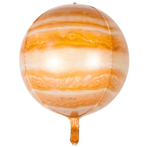 22-inch 3D Planet Jupiter Orbz Foil Balloon