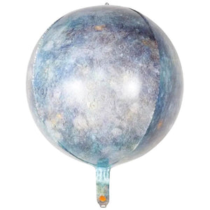 22-inch 3D Planet Mercury Orbz Foil Balloon