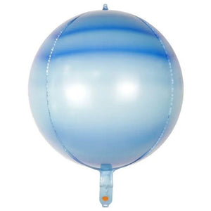 22-inch 3D Planet Uranus Orbz Foil Balloon