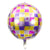 22-inch Hot Pink Purple Disco Ball ORBZ Foil Balloon