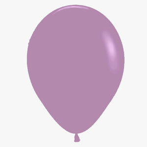 Pack of 10 Pastel Dusk purple Latex Balloons – 5-inch or 12-inch party decorations