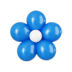 5-inch Daisy Latex Balloon Kit - blue