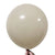 5inch Retro Mini White Sand Latex Balloons 10pk