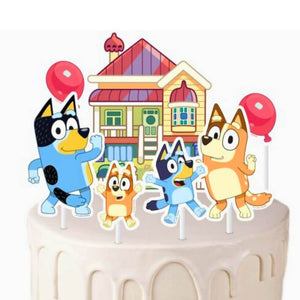 Bluey Cake Decorating Kit 7pk