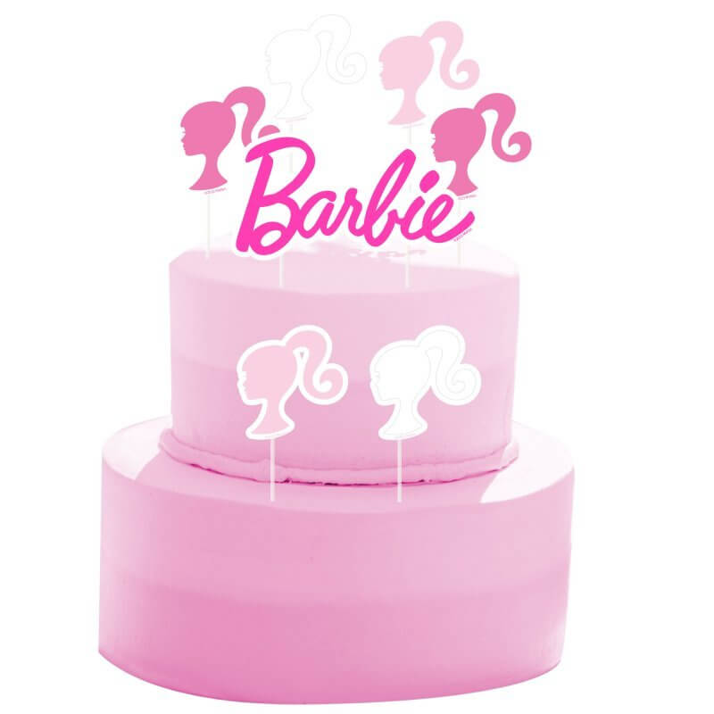 Barbie Acrylic Cake Decorating Kit