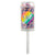 Multi Coloured Foil Confetti Tube Push Up Poppers 2 pack