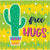 Fiesta Fun Cactus Free Hugs Beverage Napkins