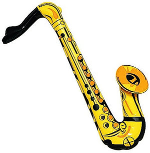 Amscan Inflatable Jukebox Rock Instrucments balloons - saxophone