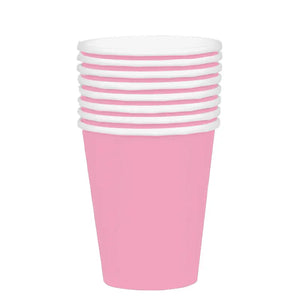 New Pink Paper Cups 354ml 20 Pack
