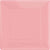 Square Paper Plates 17cm 20 Pack - New Pink