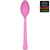 Premium Plastic Spoons 20 Pack - New Pink