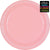 Premium Plastic Plates 17cm 20 Pack - New Pink