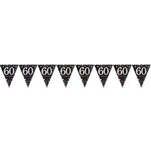 Sparkling Celebration 60 Prismatic Plastic Pennant Banner
