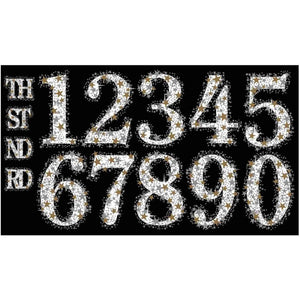 Sparkling Celebration Add-Any-Age Honeycomb Hanging Decorations