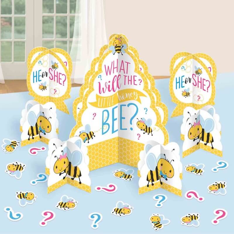 What Will It Bee Cardboard Table Centrepiece Decorating Kit