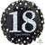 Holographic Sparkling 18th Birthday Foil Balloon 45cm