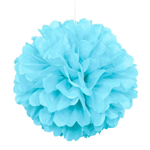 Baby Blue Tissue Paper Pom Pom