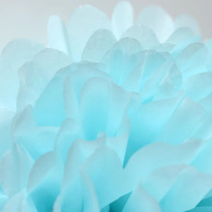 Baby Blue Tissue Paper Pom Pom