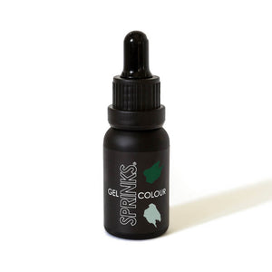 Sprinks gel colour dropper bottle forest green
