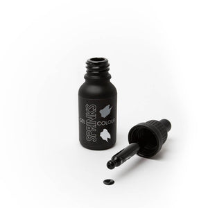 Sprinks cement grey gel food colouring 15ml bottle