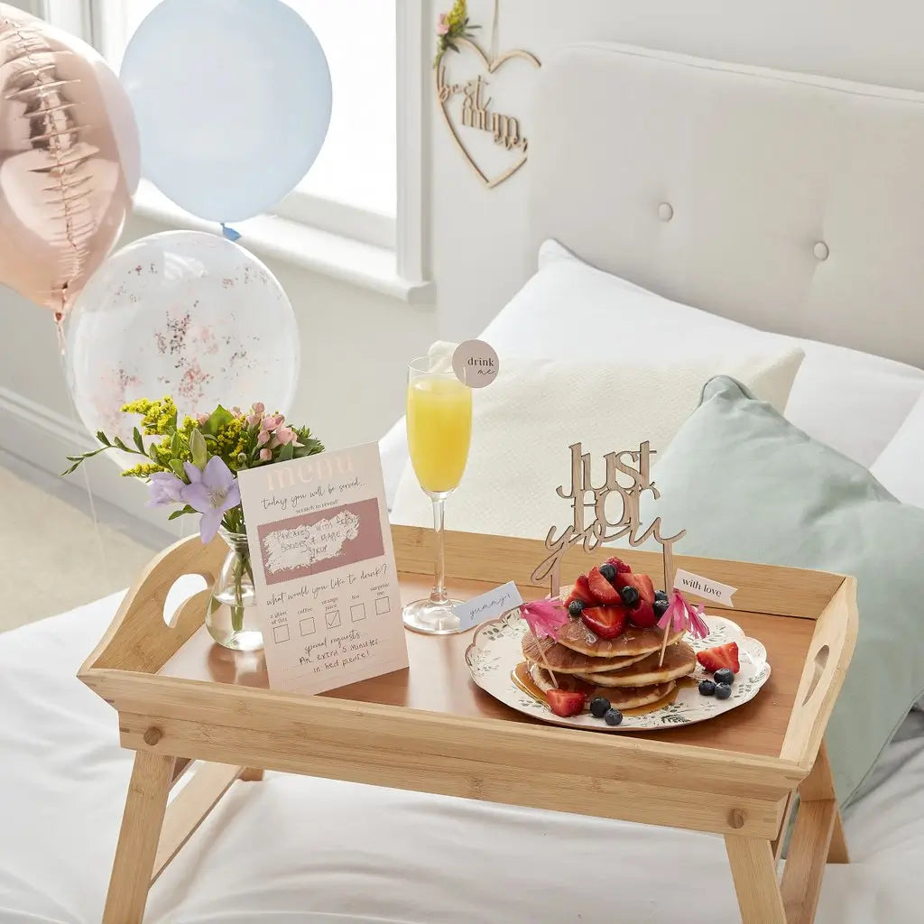 Customisable 'best MUM ever' Breakfast in Bed Set