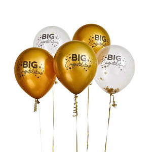 Graduation promotion big congratulations balloons
