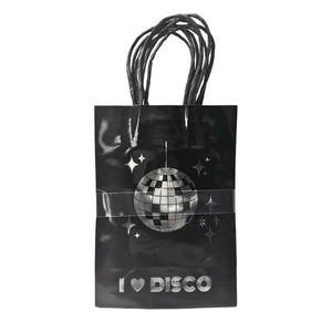 70s themed disco gift bags for party favours