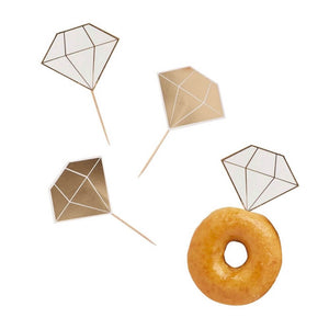 Hen party diamond snack picks 12 pack