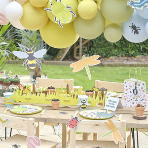 Bugging Out Bug Party Birthday Latex Balloons with Bug Balloon Tails