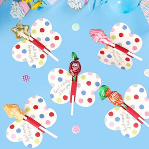 Butterfly Lollipop Stick Holders 20pk