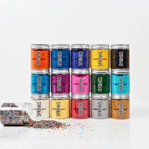 Colourful Sugar Crystals for Baking