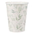 White & Green Christening Paper Cups 8pk
