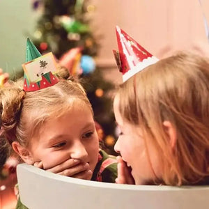 Classic Christmas Guessing Game – Elf Hats & Cards for Family Fun