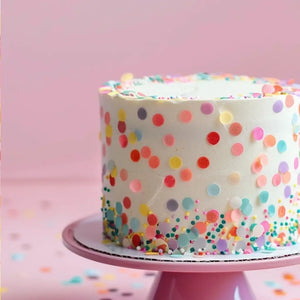 cupcake rainbow mix confetti sprinkles decoration