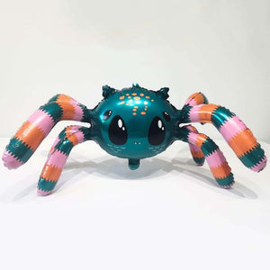 Jumbo Cute Colourful Spider Foil Balloon – 99x39cm