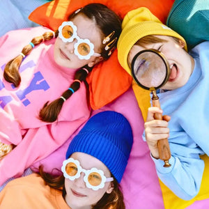 Garden party novelty glasses