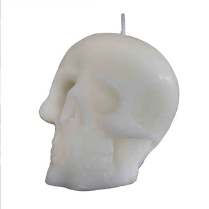 Deadly Soiree Skull Halloween Candle