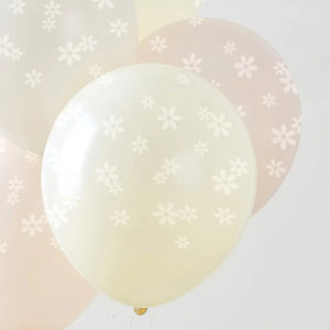 Ditsy Daisy Latex Balloon Bundle 5pk